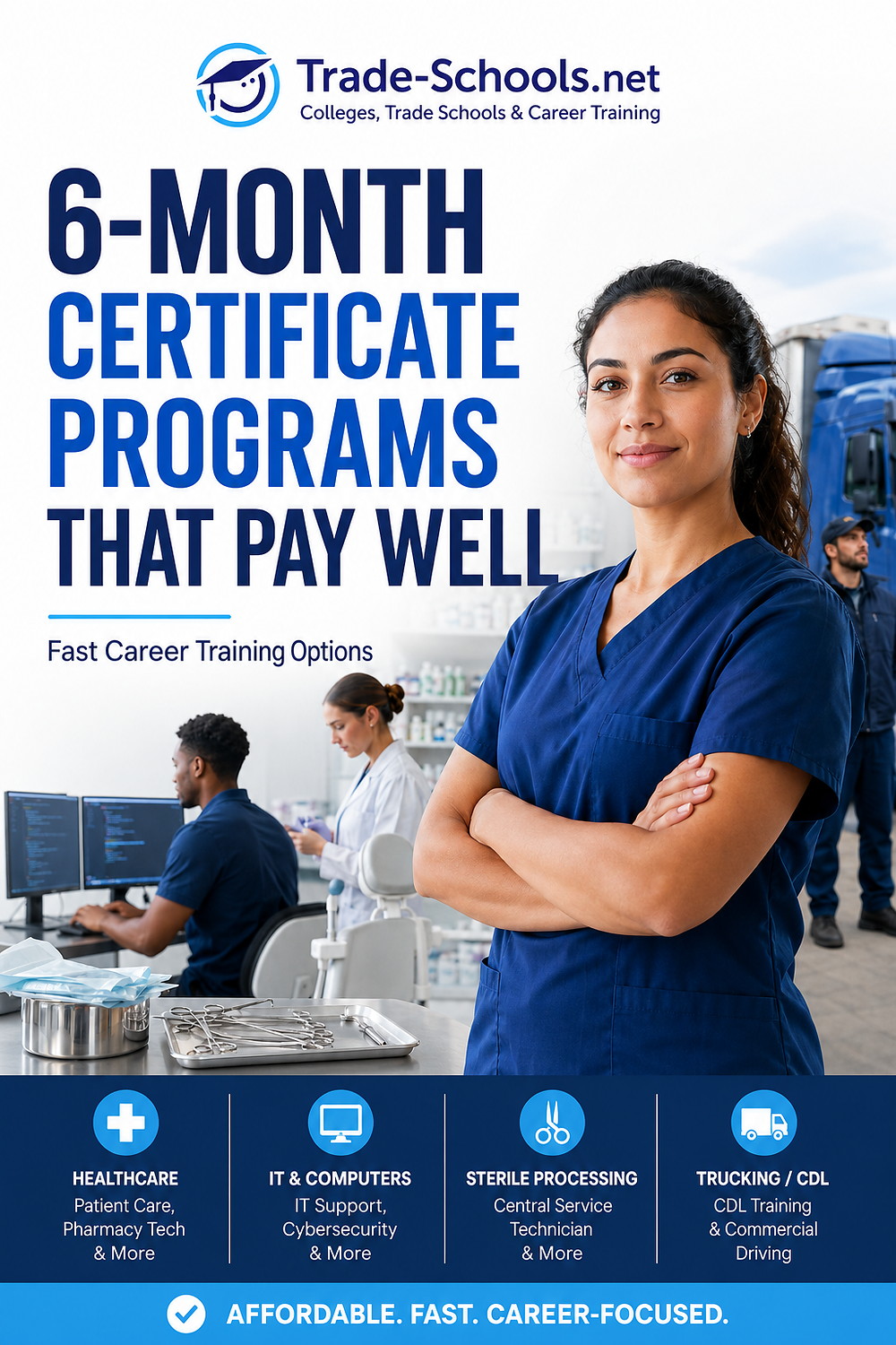 6-Month Certificate Programs That Pay Well | Fast Career Training
