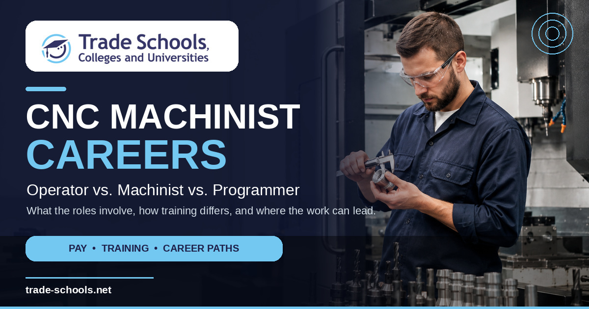 Defiine Computer Programming Tutorials What Is a CNC Machinist? Roles, Salary, Training & Career Paths