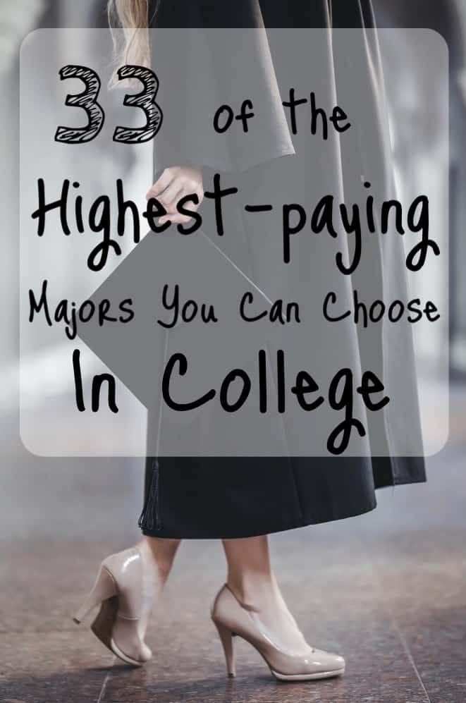 33 of the HighestPaying Majors You Can Choose in College