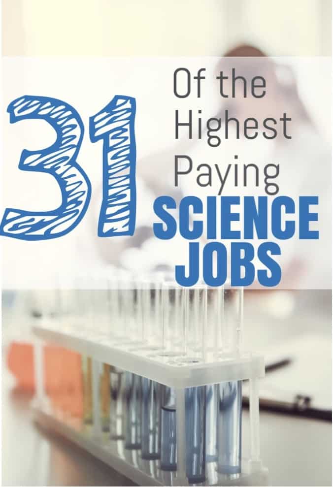 highest paying science phd jobs