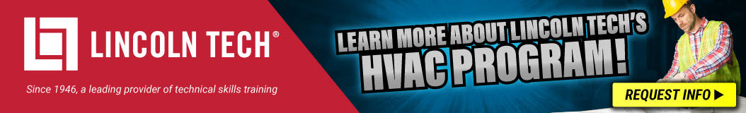 Lincoln Tech ad for HVAC training.