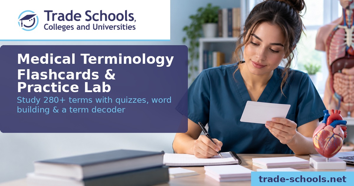 Medical Terminology Flashcards, Quiz & Practice Test