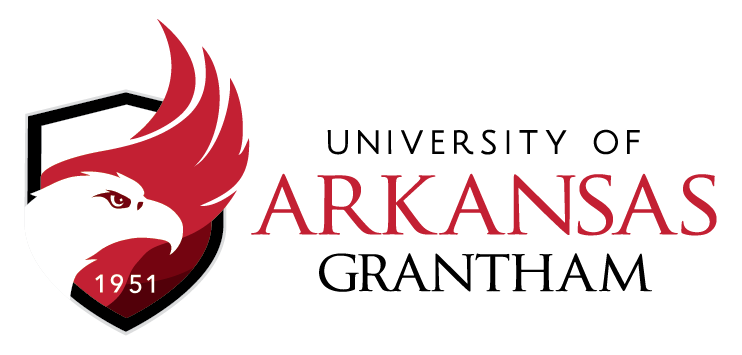 University of Arkansas Grantham logo logo