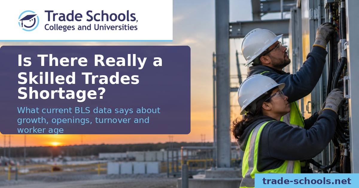 Skilled Trades Shortage: What 2026 Data Actually Shows